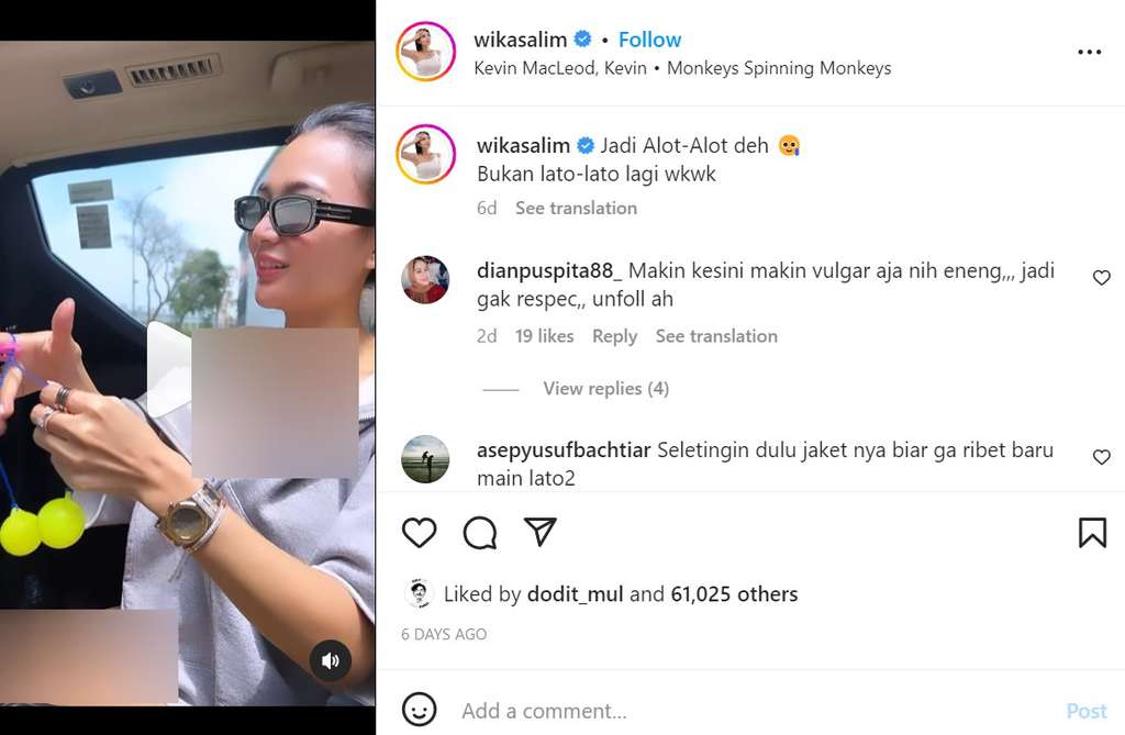 Unggahan Wika Salim