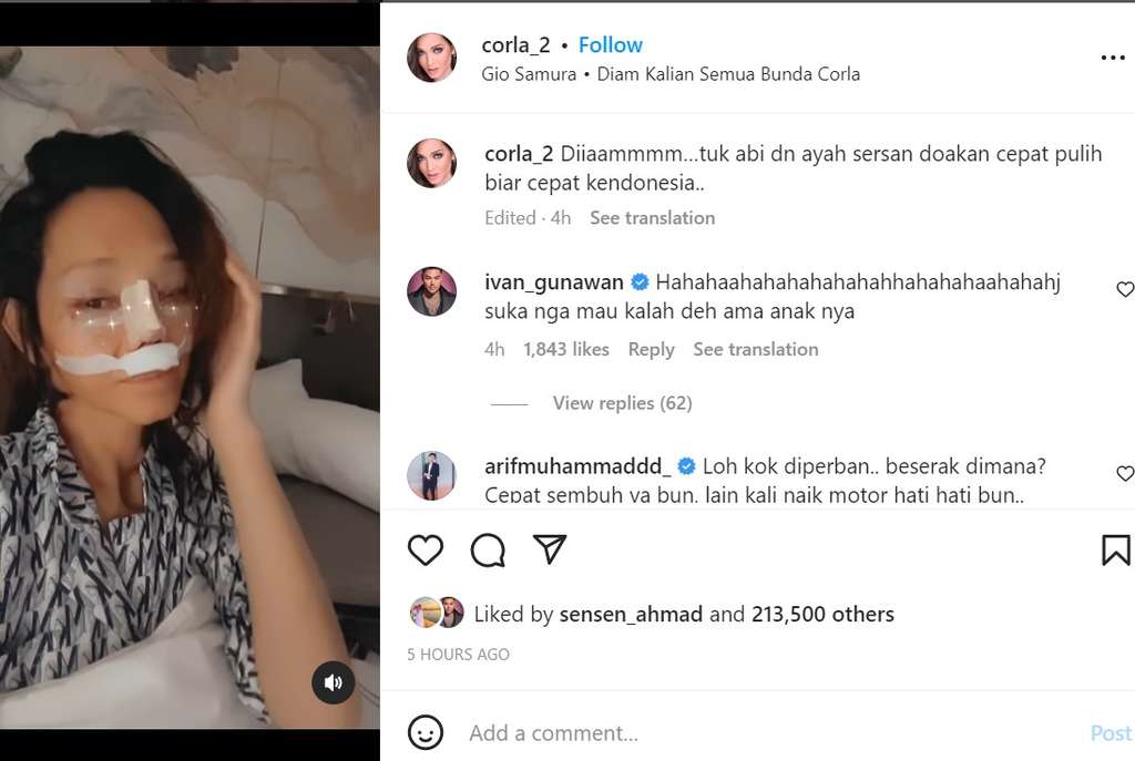 Unggahan Bunda Corla