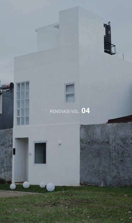 Renovasi rumah sampai 5 kali.