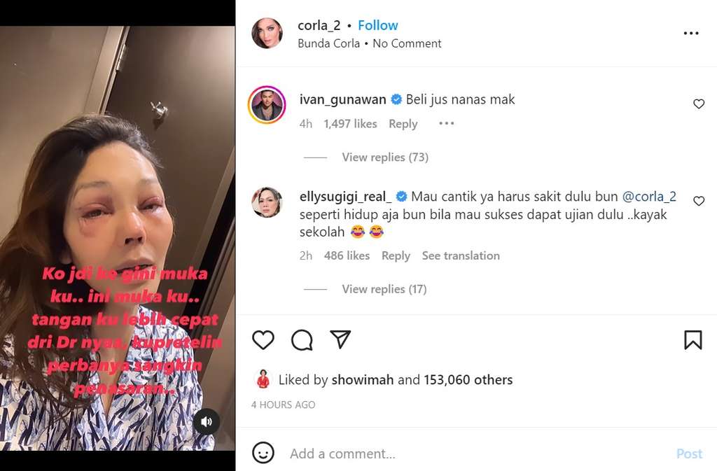 Unggahan Bunda Corla