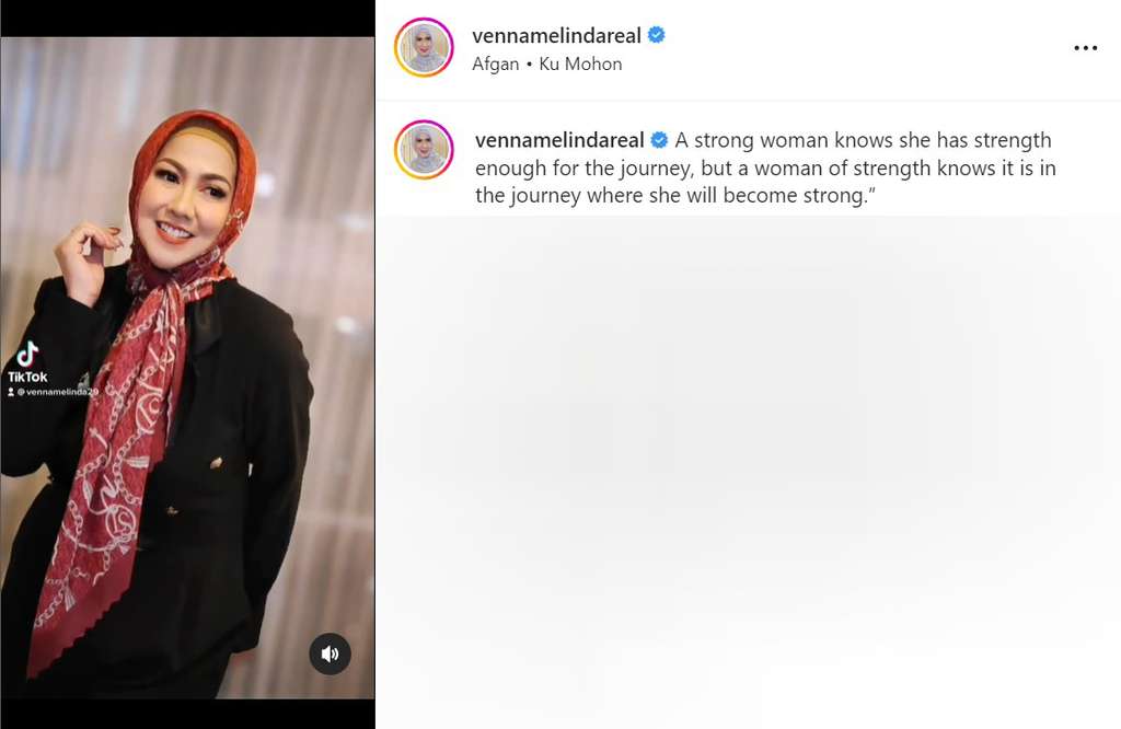 Unggahan Venna Melinda