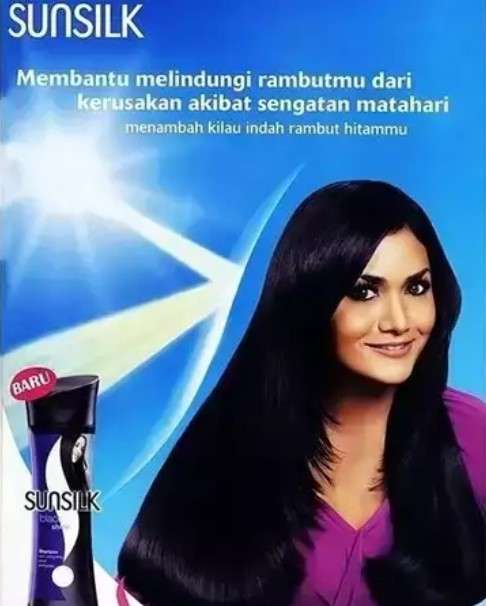 Krisdayanti jadi model sampo