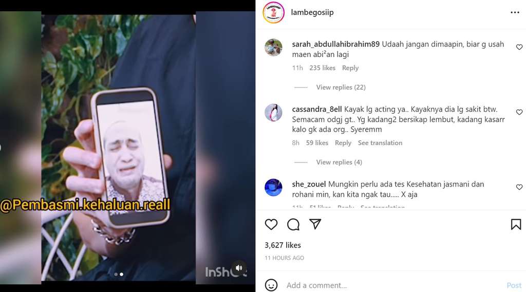 Video Ferry minta maaf ke Venna dan keluarganya