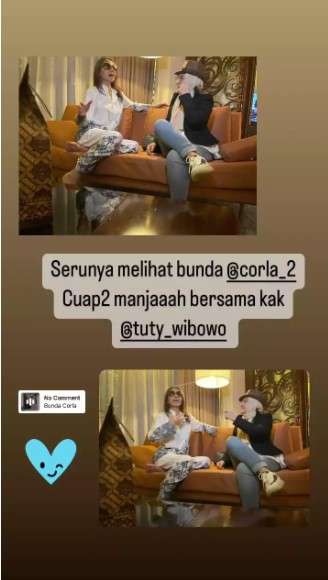 Bunda Corla dan Tuty Wibowo
