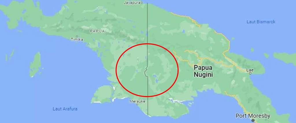 Misteri garis perbatasan RI-Papua Nugini.