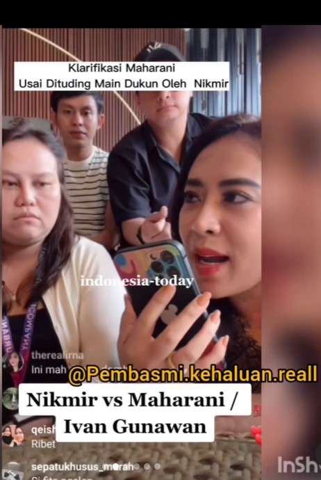 Maharani klarifikasi tudingan Nikita Mirzani