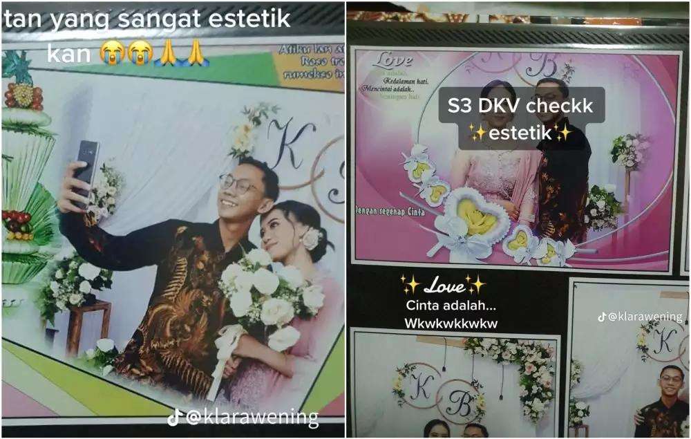 Gegara fotografer rekomendasi bapak, foto lamaran malah tampak jadul.