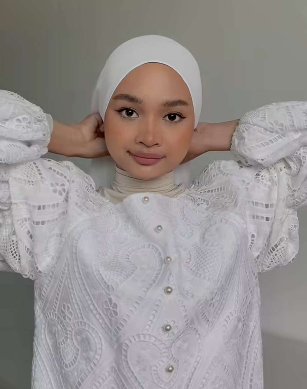 2 Cara Styling Turban Simpel Pakai Pashmina