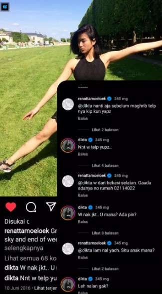 Percakapan Chef Renatta dan Dikta