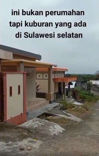 Pemakaman rasa kompleks perumahan.