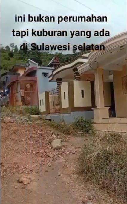 Pemakaman rasa kompleks perumahan.