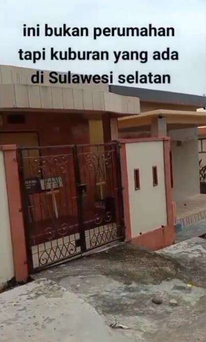 Pemakaman rasa kompleks perumahan.
