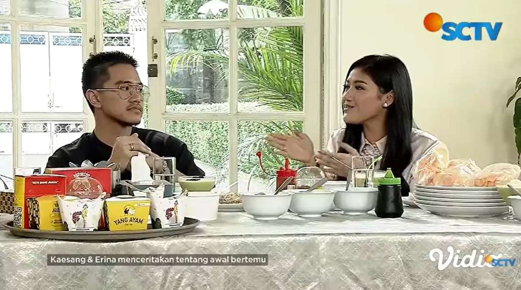 Kaesang Pangarep dan Erina Gudono