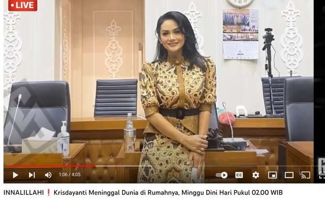 Cek Fakta: Krisdayanti Meninggal Dunia