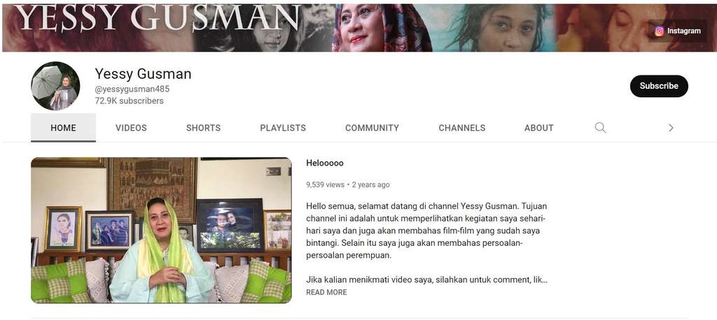 Potret Yessy Gusman