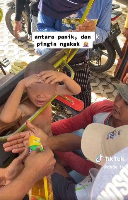Bocah kejepit