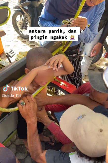 Bocah kejepit
