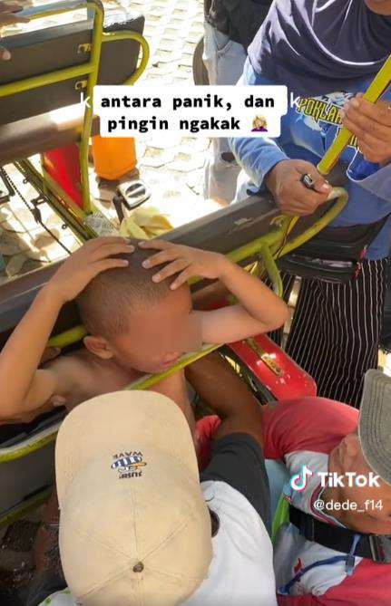 Bocah kejepit