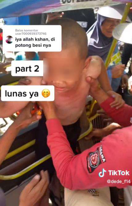 Bocah kejepit