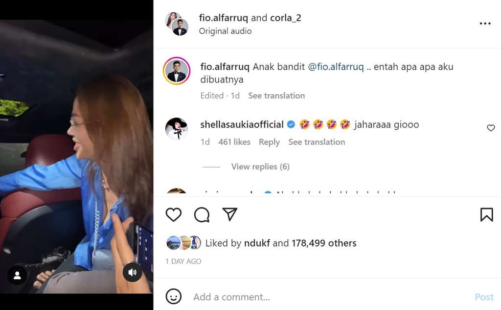 Bunda Corla ketakutan lagu Lingsir Wengi