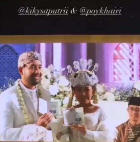 Kiky Saputri menikah.