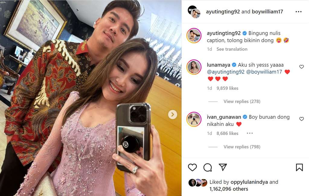 Ayu Ting Ting dan Boy William