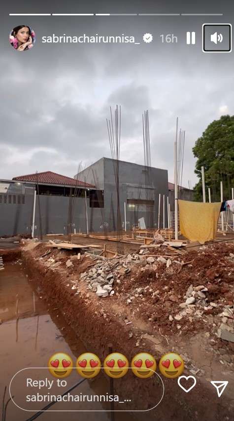 Rumah impian Sabrina dan Deddy