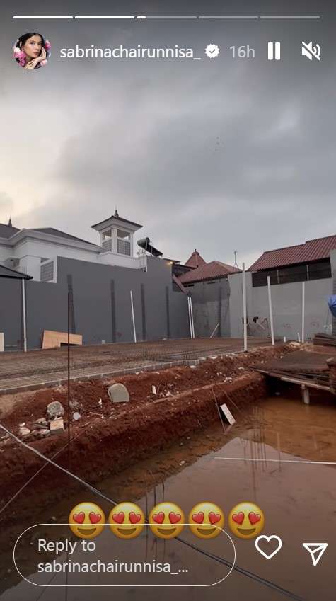 Rumah impian Sabrina dan Deddy