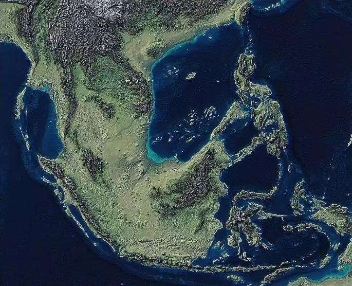 Lima pulau besar di bagian barat Indonesia pernah menyatu.