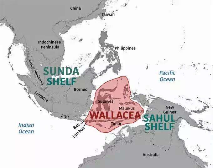Lima pulau besar di bagian barat Indonesia pernah menyatu.