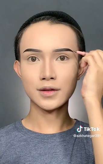 TikToker Tiru Penampilan Wajah Maharani Kemala