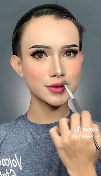 TikToker Tiru Penampilan Wajah Maharani Kemala