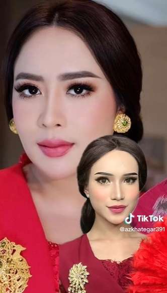 TikToker Tiru Penampilan Wajah Maharani Kemala