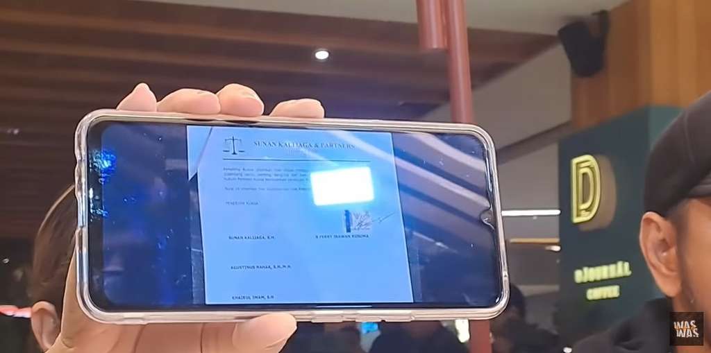 Surat kuasa Ferry Irawan mantap berceri dari Venna Melinda