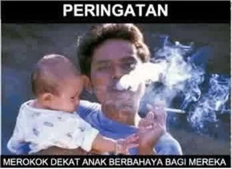 Melapor Sejak 2014, Begini Kelanjutan Laporan Foto Pria Gendong Anak di Kemasan Produk Rokok