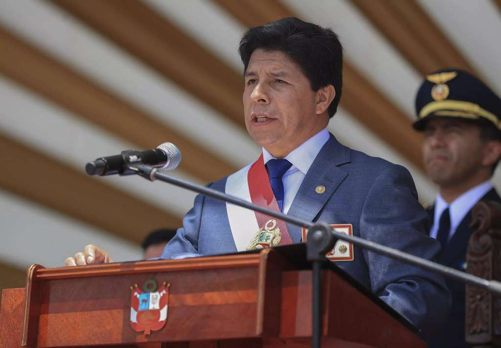 Pedro Castillo saat menjabat Presiden Peru