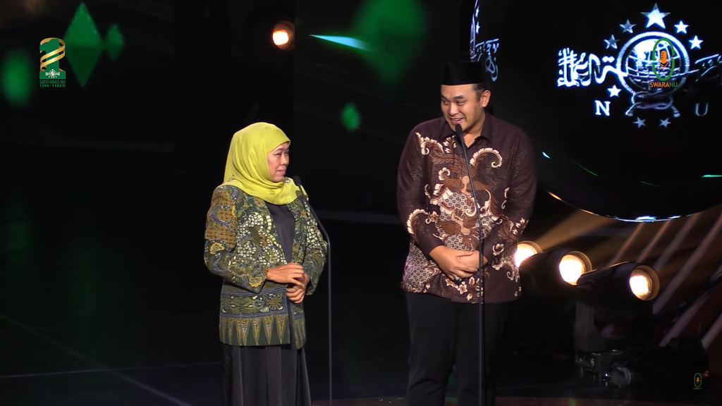Tiru Gus Dur, Gilang Kocok Perut Tamu Anugerah 1 Abad NU