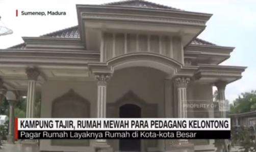 Viral kampung tajir di Sumenep, Madura.