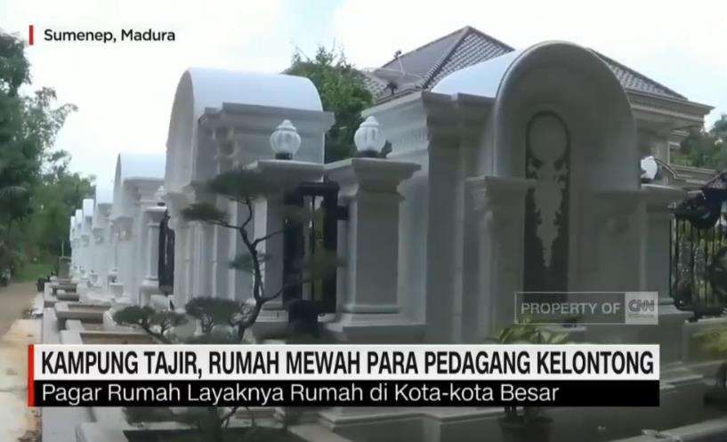 Viral kampung tajir di Sumenep, Madura.