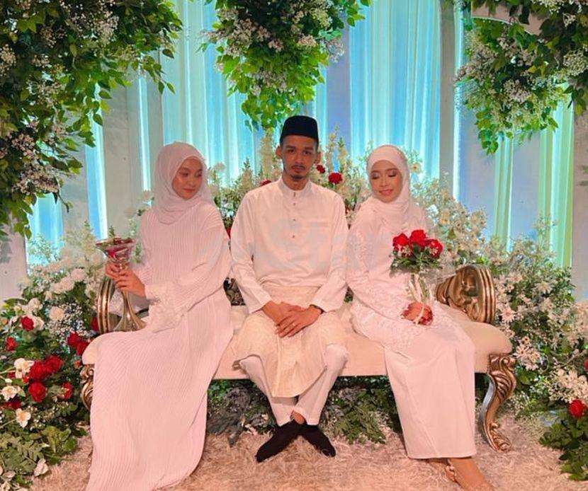Gadis dihujat pakai busana hampir mirip pengantin wanita.