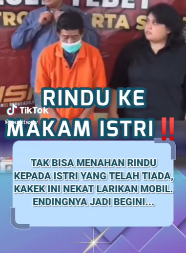 Kakek Ini Nekat Bawa Kabur Mobil Kantor Demi Ziarah ke Makam Istri