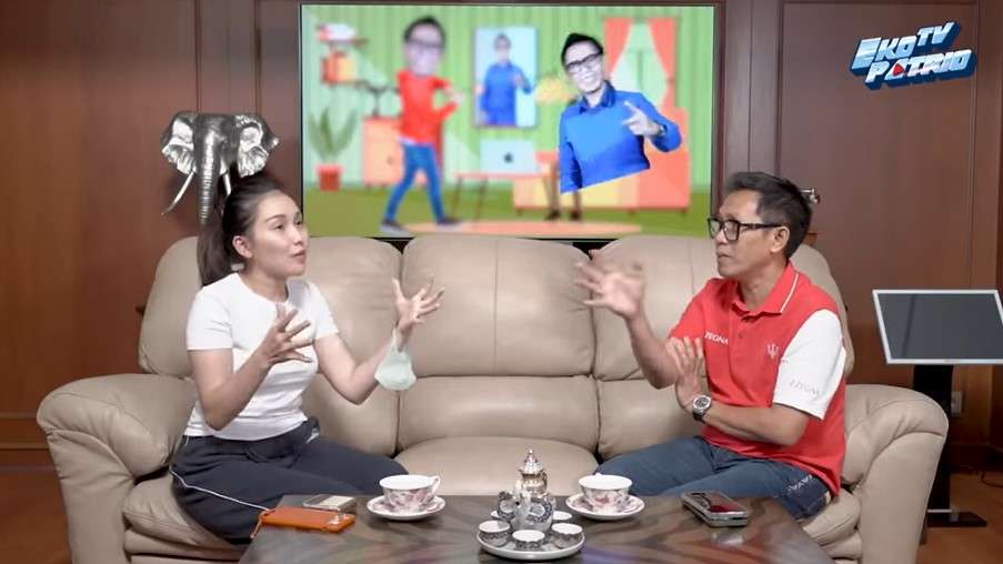 Ayu Ting Ting dan Eko Patrio