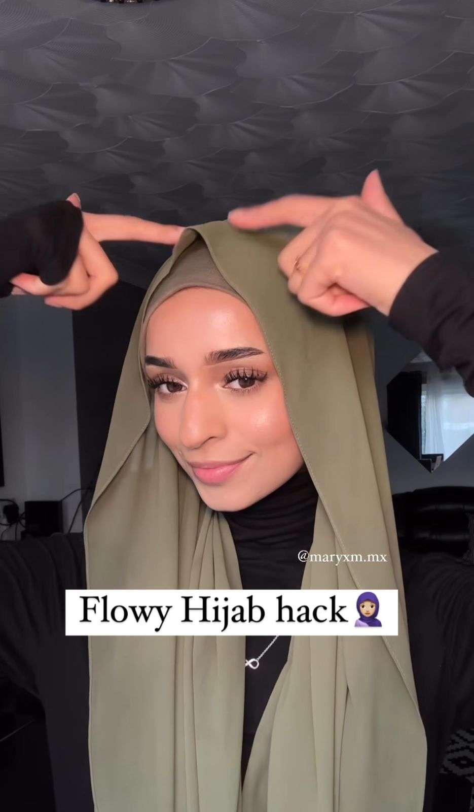 Tampilan Hijab Flowy Selalu Rapi, Cocok untuk Sehari-hari