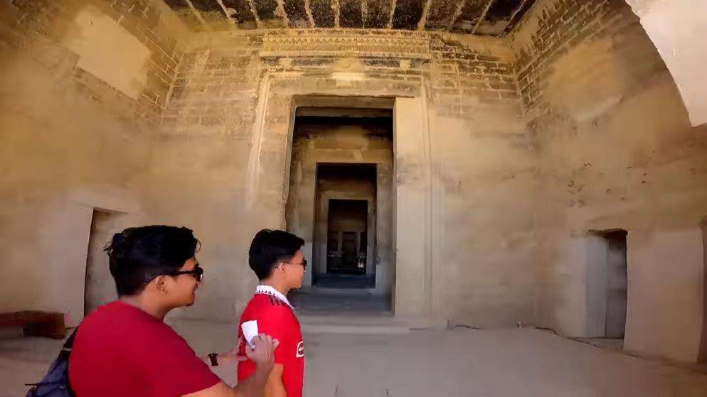 Istana Qarun di Qasr, Fayoum, Mesir.