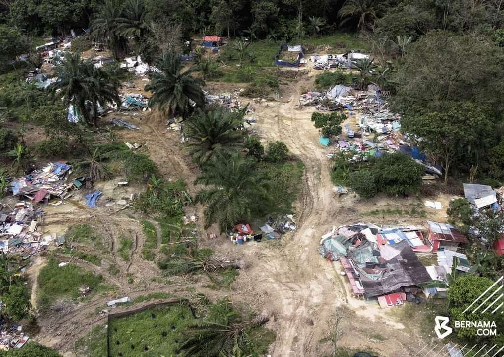 perkampungan ilegal indonesia di malaysia