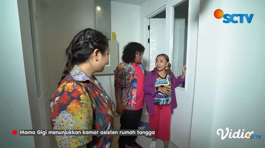 Mpok Alpa terkejut lihat kamar ART Nagita dan Raffi
