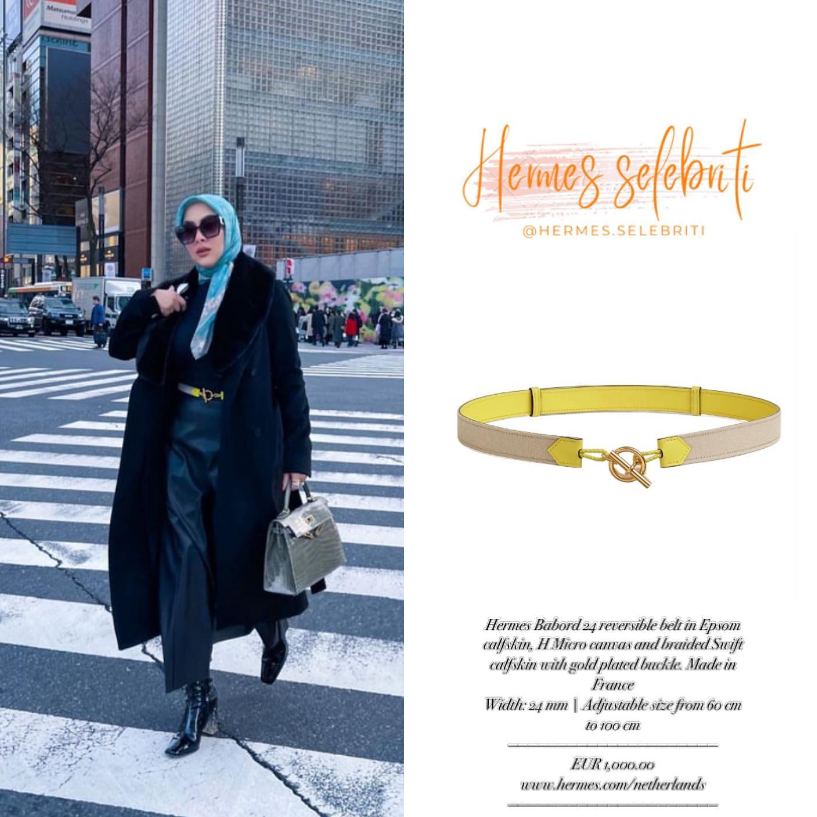 Instagram @hermes.selebriti