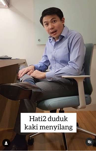 Postur Duduk yang Salah