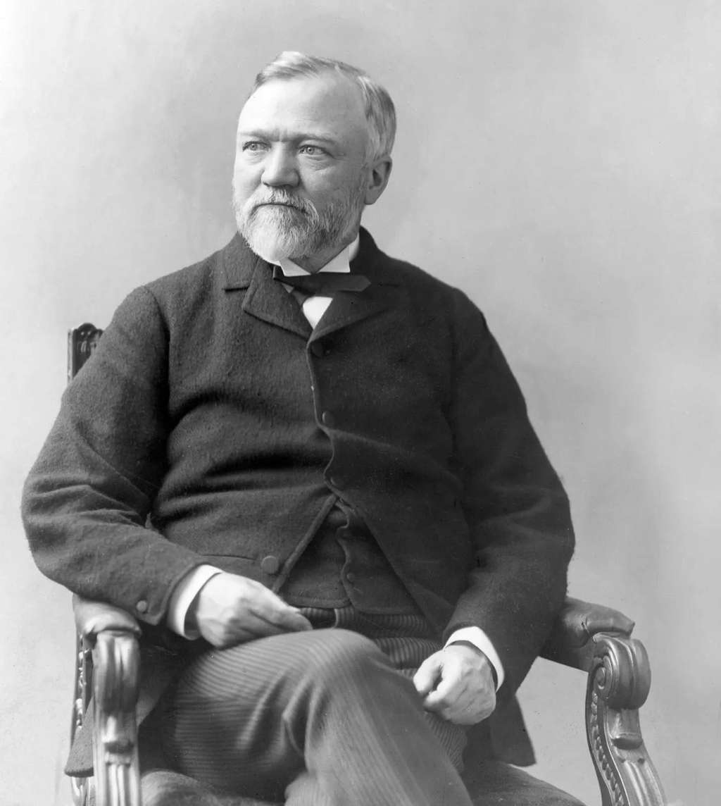 Andrew Carnegie, salah satu orang kaya Amerika yang dermawan