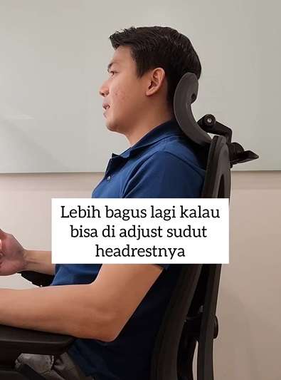 Postur Duduk yang Tepat